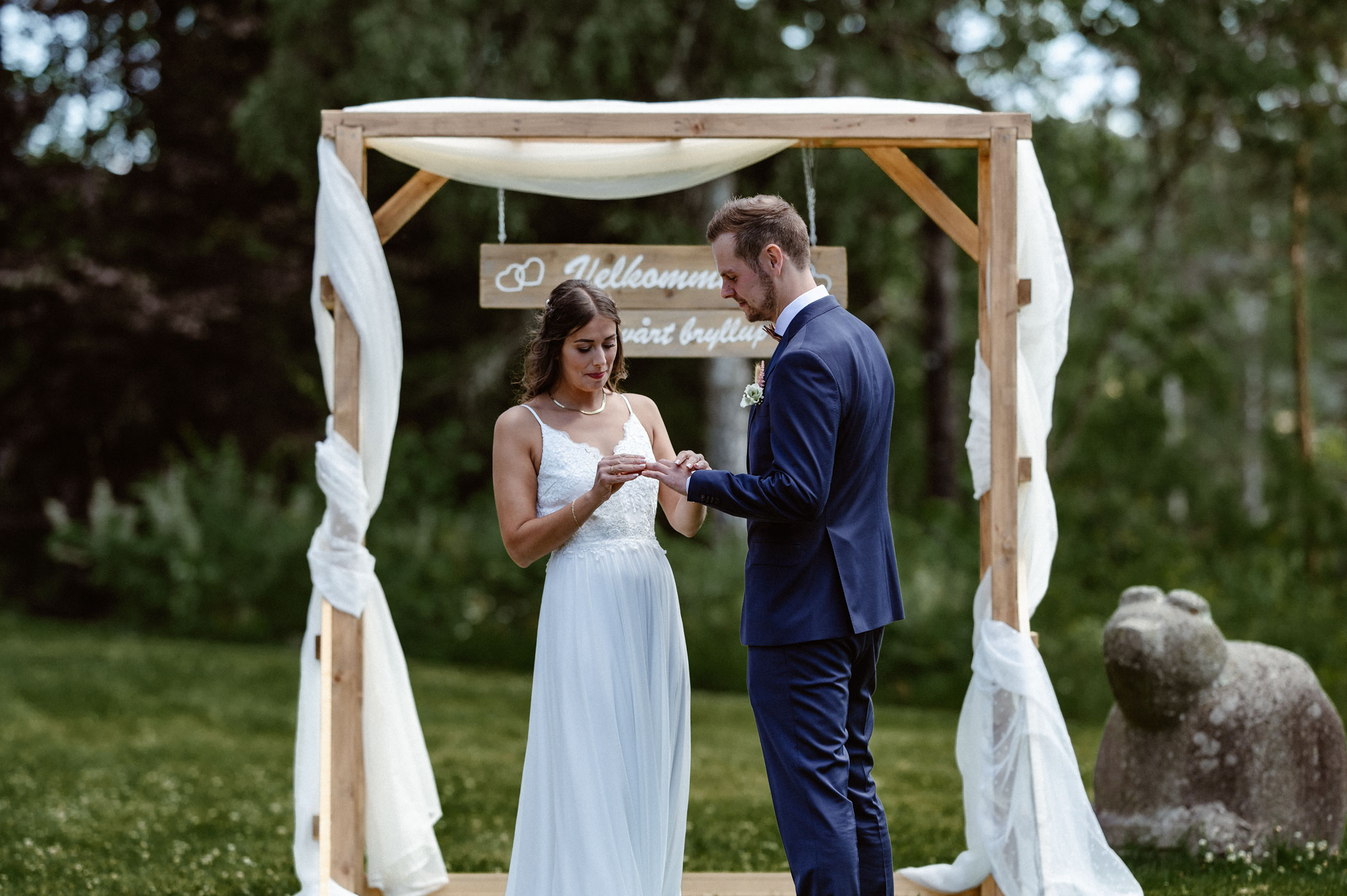 klassisk tidløs bryllupsfotografering