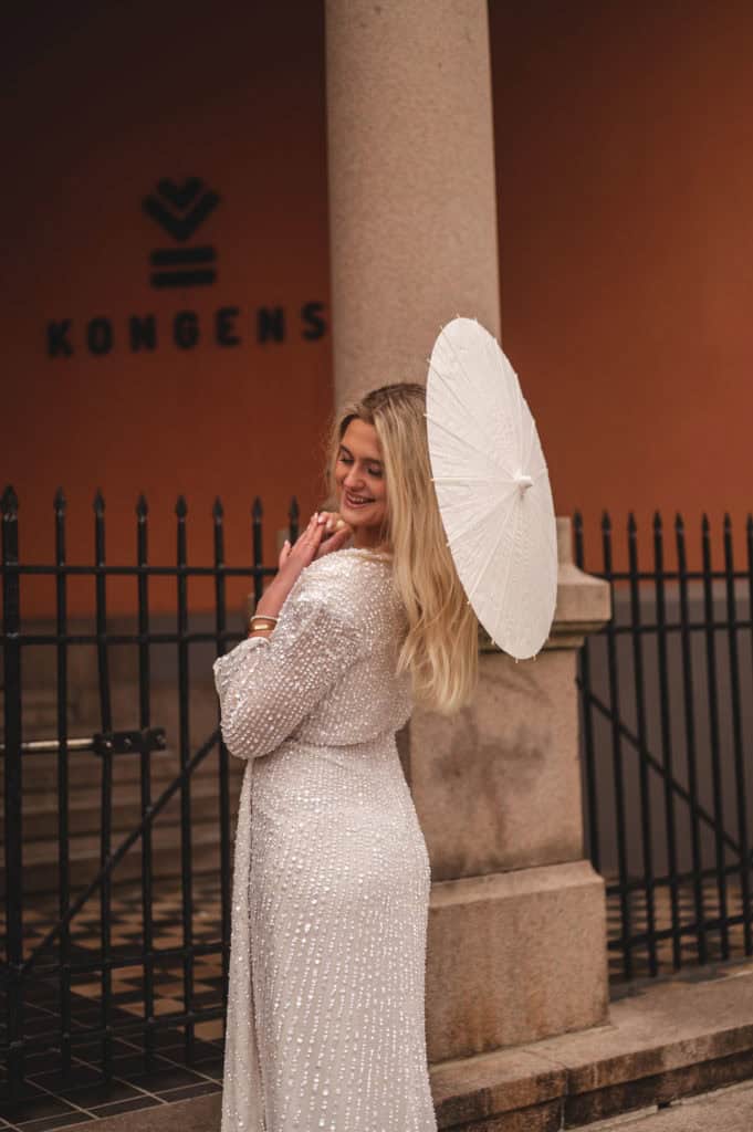 bryllupsbilder brud kristiansand iselin