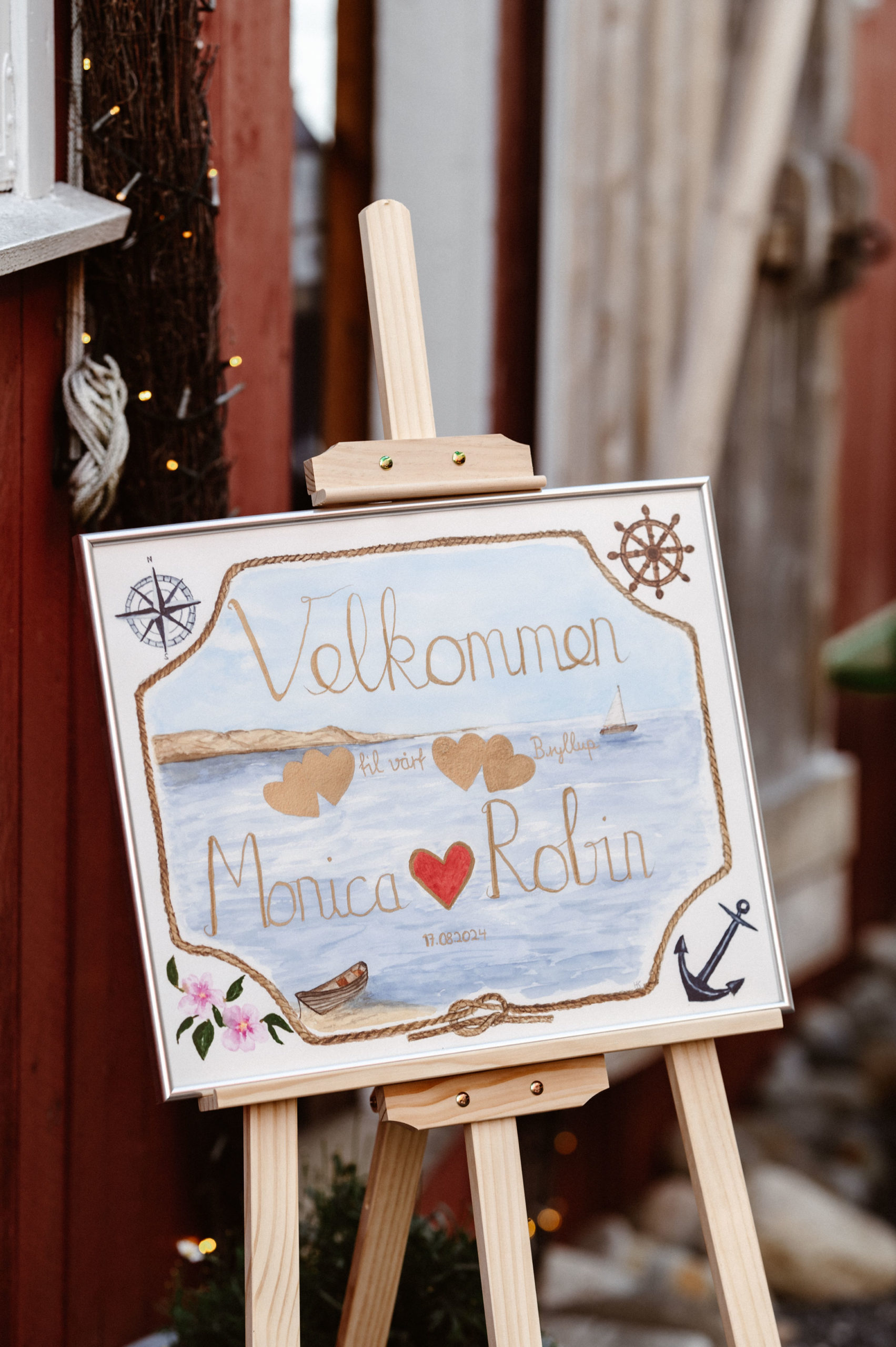 bryllupdtema bryllup sjøen